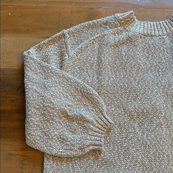 LOFT Women's Textured Green Cardigan - Picture 10 of 11